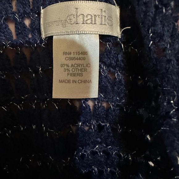Women’s charming Charlie, infinity scarf, EUC - Picture 3 of 3